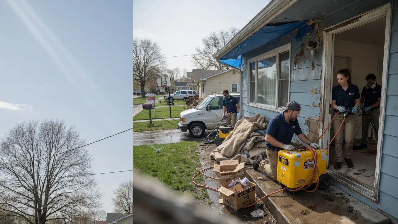 Basement Flood Cleanup in Dewey, IL near me